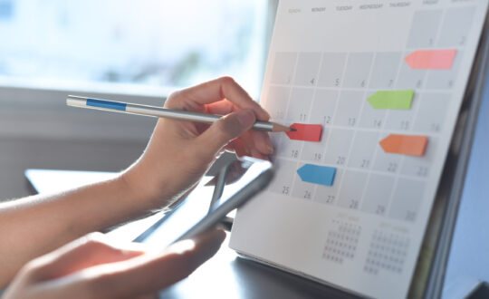 Event planner timetable agenda plan on organize schedule event.
