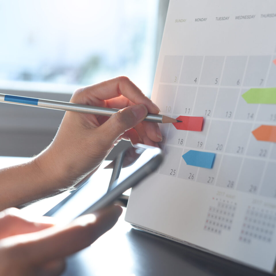 Event planner timetable agenda plan on organize schedule event.
